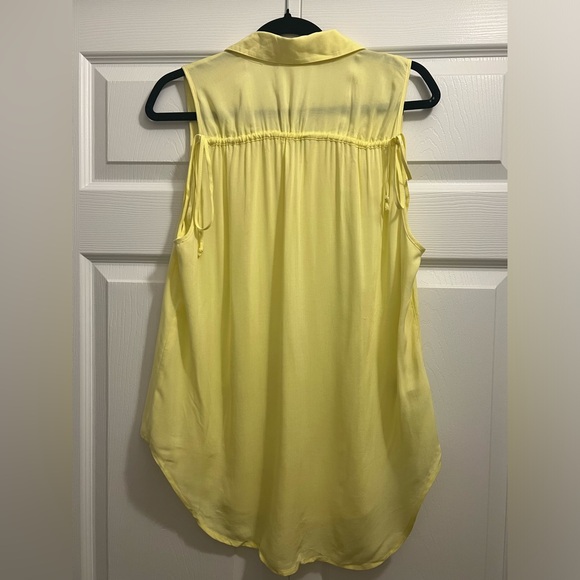 BCBGeneration Sleeveless Button-Down Top - Picture 2 of 3